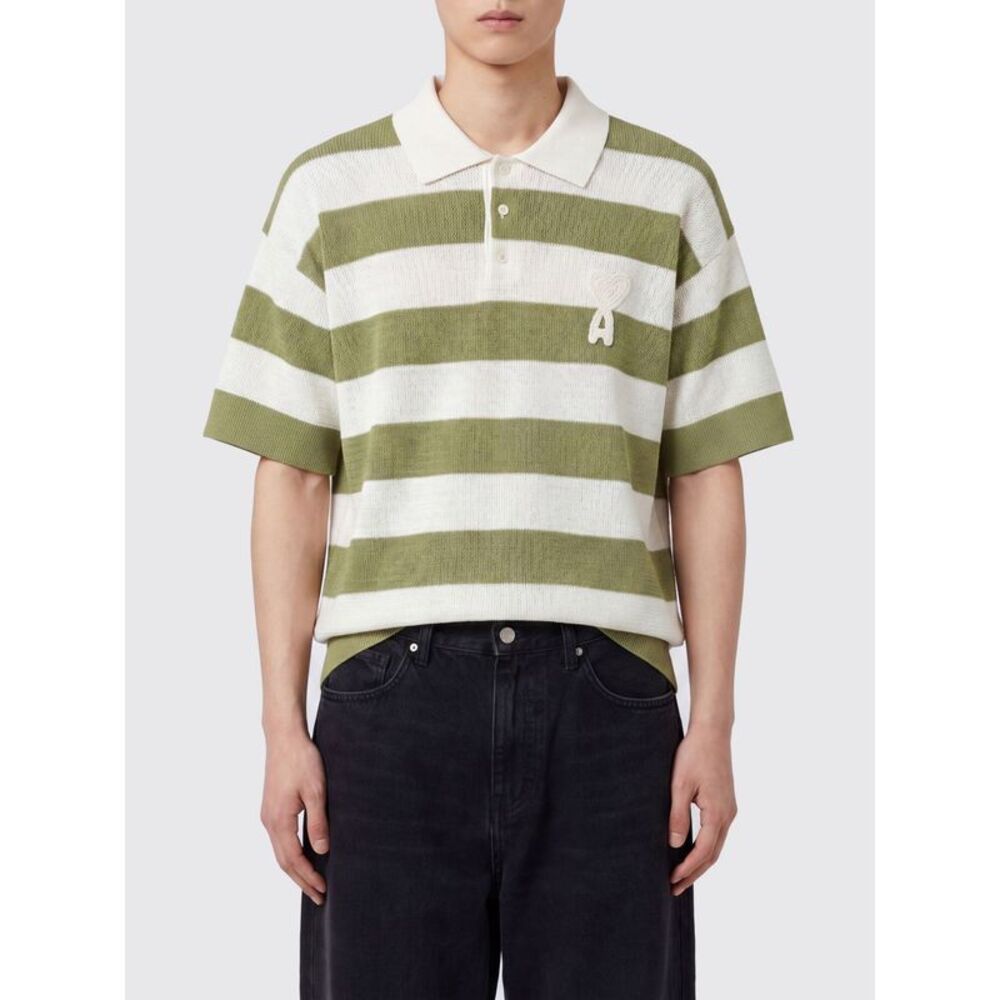 Ami Paris Polo Shirt Men White 1